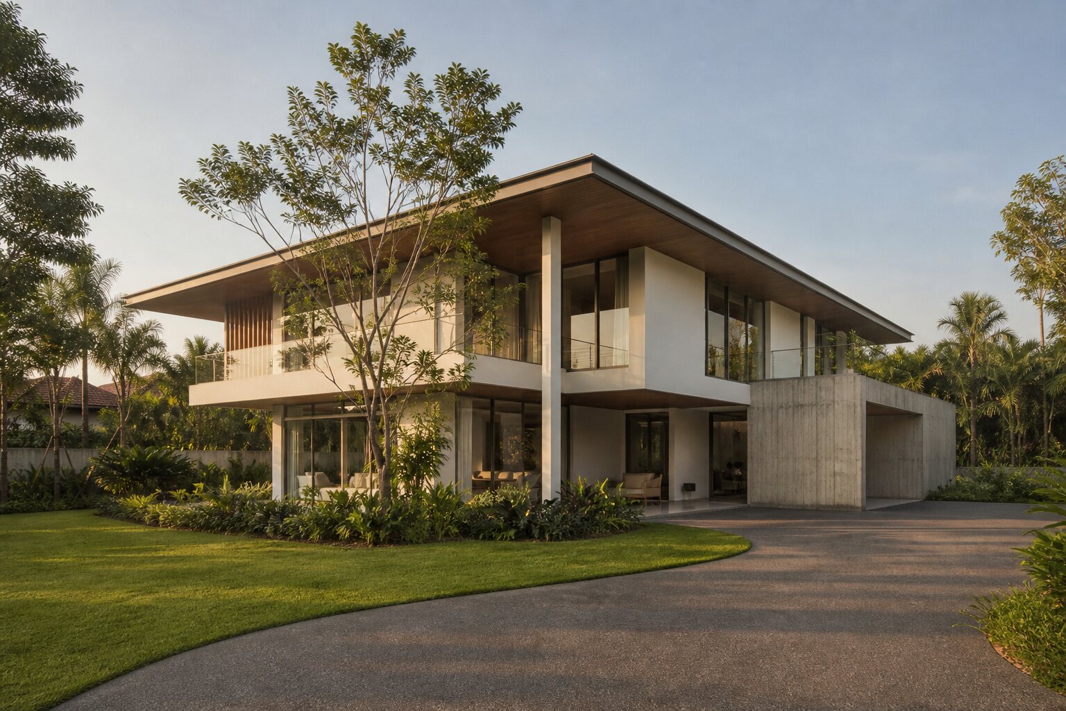 A detached house in Singapore